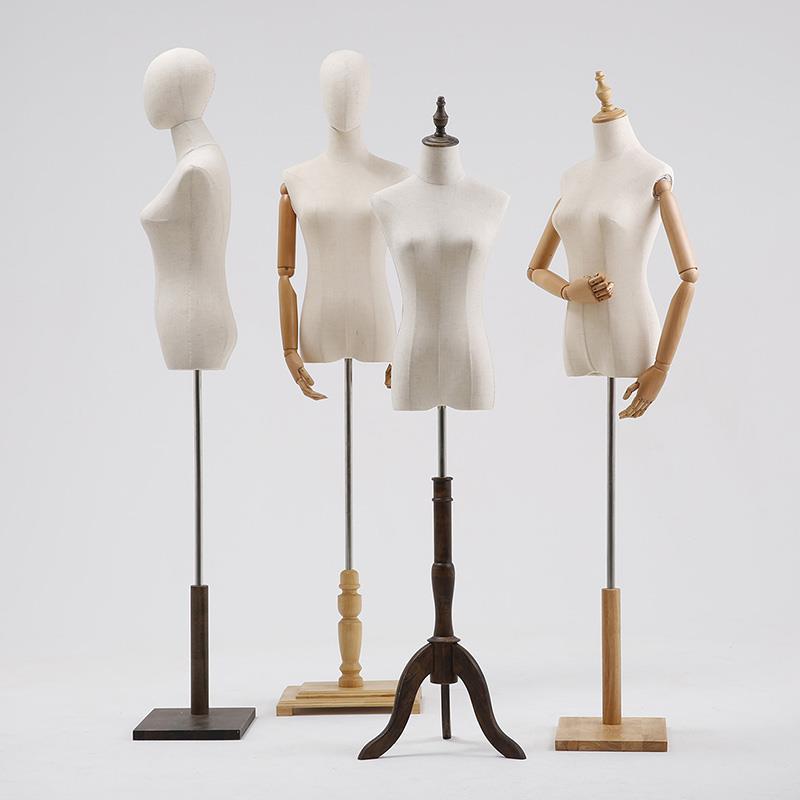 服装店模特架子半身女模特道具女装人台全身假人体橱窗婚纱展示架