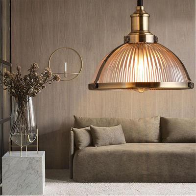 莫丹半圆吊灯覆古工业风个性创意吧台火锅店单头奶茶店灯具