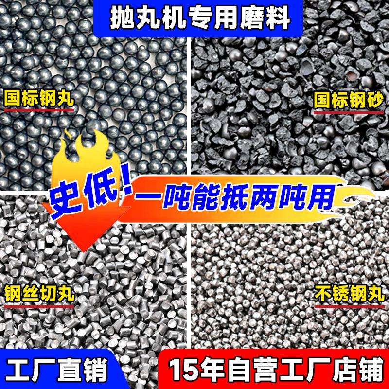 钢丸钢砂不锈钢丸钢丝切丸耐磨抛光研磨丸合金抛丸机钢丸抛丸钢砂