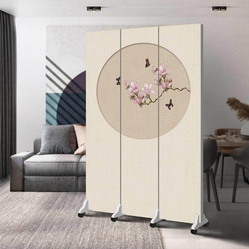 小户型屏风折叠移动客厅挡板玄关隔断墙现代简约卧室进门简易遮挡