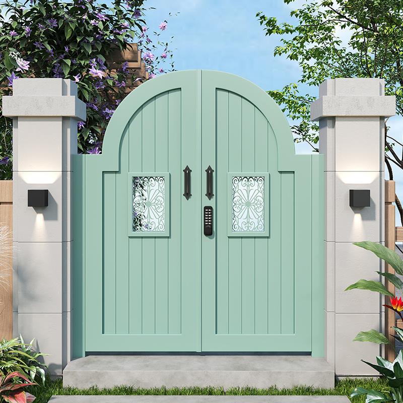 铝合金大门庭院大门别墅大门双门户外法式花园门入户小院门定制