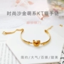 Việt Nam Shajin Kitty Cat Bracelet Cartoon Cute Lady Katie KT Cat Lucky Jewelry Gift Bracelet Bracelet - Vòng đeo tay Clasp thạch anh tóc đỏ
