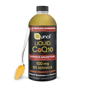 Qunol Liquid CoQ10 100mg， Superior Absorption Natural Sup