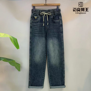 百变舞王2025秋季新款男士休闲牛仔裤时尚百搭男装