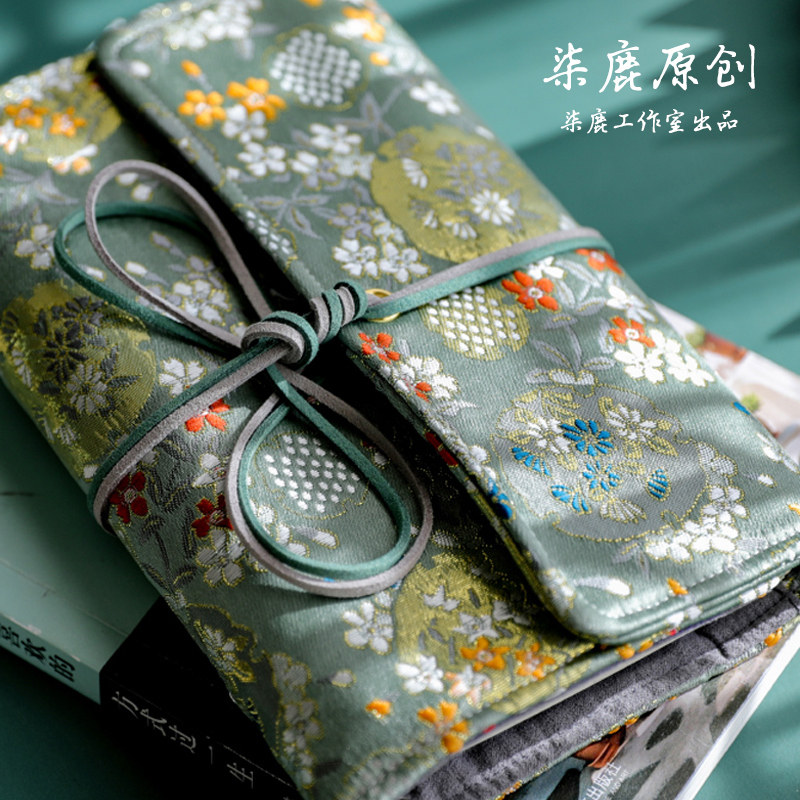 活页手账本套装 少女 可爱网红手帐本简约ins风 原创日系古风手账本活页本 可拆卸