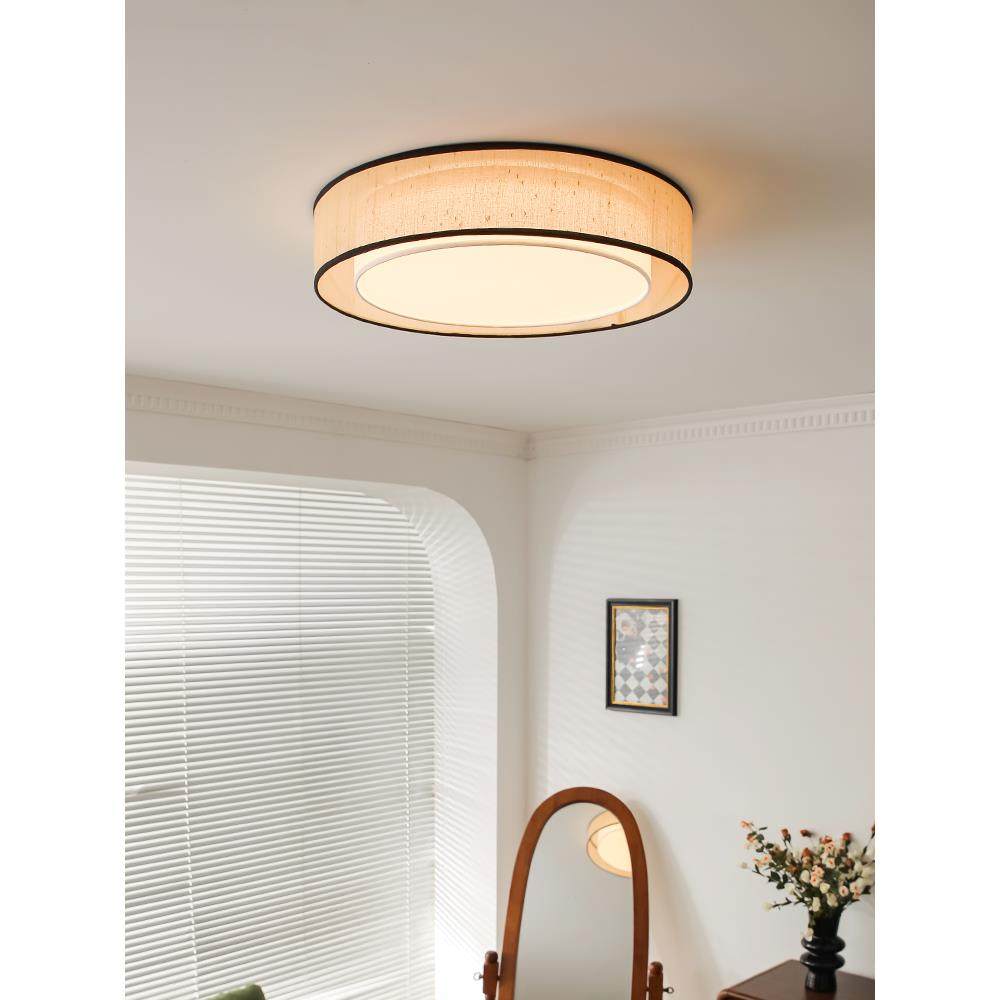 中世纪风格的卧室吸顶灯日本风格Wabi-Sabi风格高端北欧现代极简