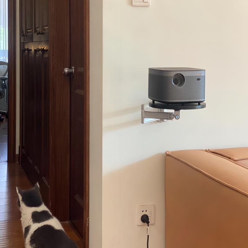 【小户型福音】投影仪壁挂支架床头边几家用小型置物架卧室床边窄桌极简边几可升降