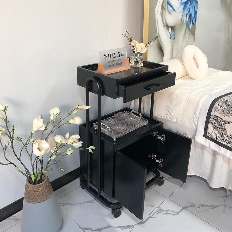 美容院专用小推车实木多层板理发店工具柜美容美发专用移动工具车