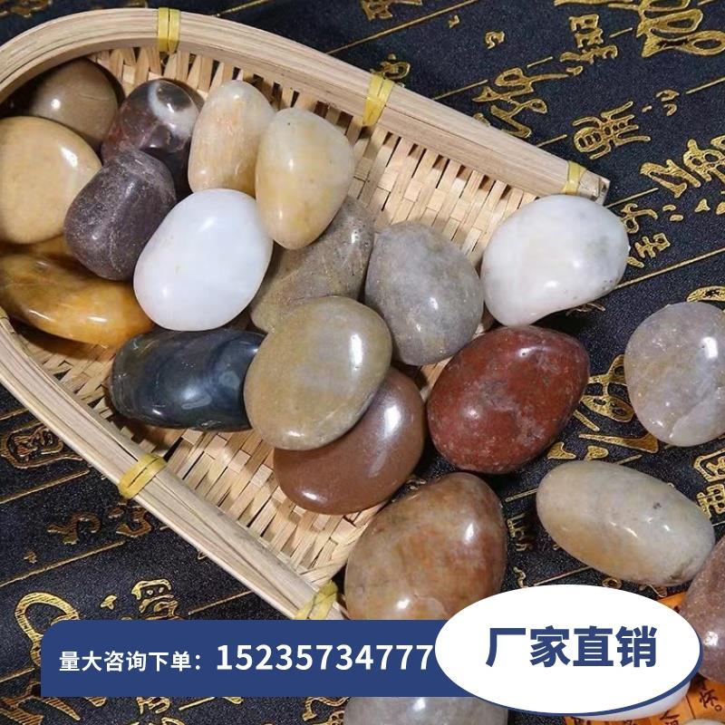 广东鹅卵石铺路铺地庭院石子园林造景花园贴墙鱼缸天然石头原石