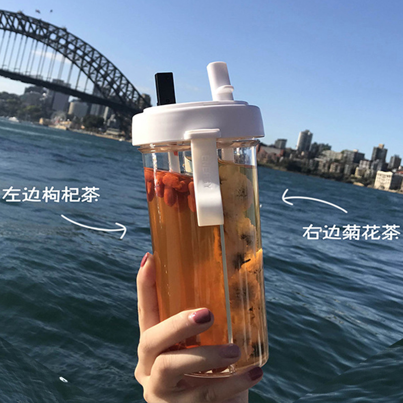 吸管杯ins风少女带盖密封杯子超萌带吸管便携超可爱水杯简约塑料在类目 餐饮具, 杯子/水杯/水壶, 吸管杯中 - 来自Buy2taobao.com提供专业的淘宝代购服务