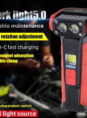 Cross border mini convenient rotating flashlight hand-held l