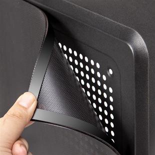 机箱PVC防尘网台式 正品 电脑主机侧板盖机柜喇叭磁吸散热塑料通风