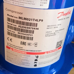 适用于丹佛斯压缩机MLZ026T4LP9A 015 021 030 038 045 058 066