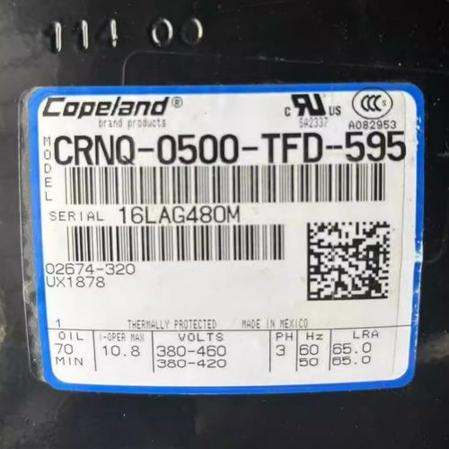 谷轮CRNQ-0300-TFD-522/551/527/56 CRFQ-0250 CRNQ-0500-TFD-522