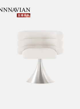 【至臻系列】芬纳维亚 Voluptas享乐 意式轻奢高级餐椅 花园别墅