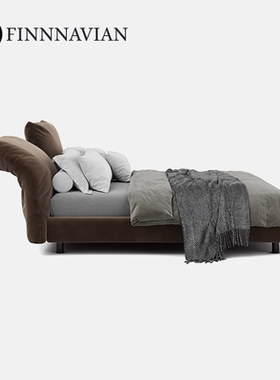 芬纳维亚传承 意式主卧大床多功能可折叠别墅床(Standerd-2花瓣）