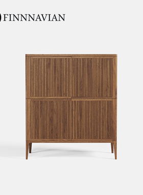芬纳维亚传承 意式现代简约轻奢实木储物餐边柜斗柜(Eleva埃利瓦)