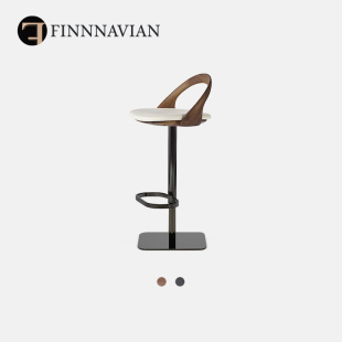 Ester埃斯特尔 芬纳维亚传承 高脚椅 轻奢岛台椅升降吧台椅 意式