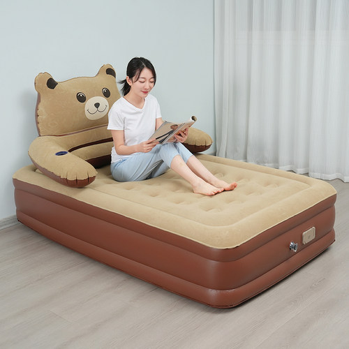 充气床垫打地铺懒人床自动气垫床单人加厚折叠户外露营午休临时床