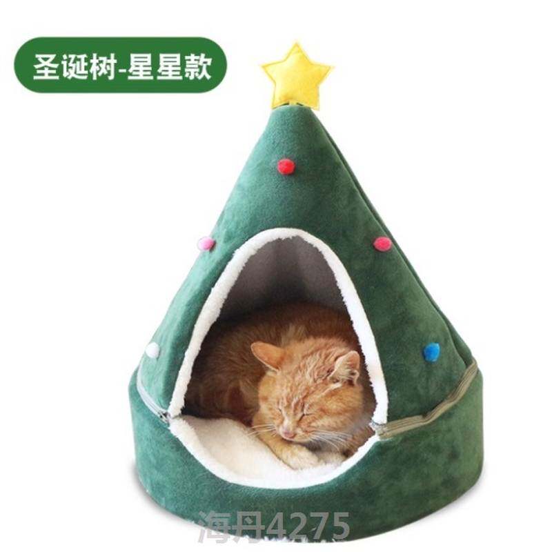 肥脸猫屋狗狗屋子狗窝室内秋冬款吉娃娃柯基比熊透气好看法斗用品