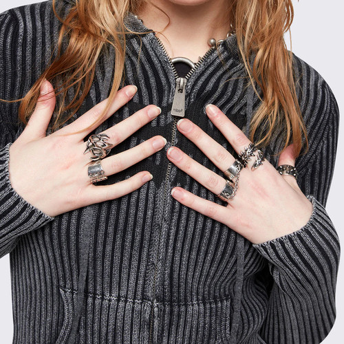 Minga亚文化戒指套装组合