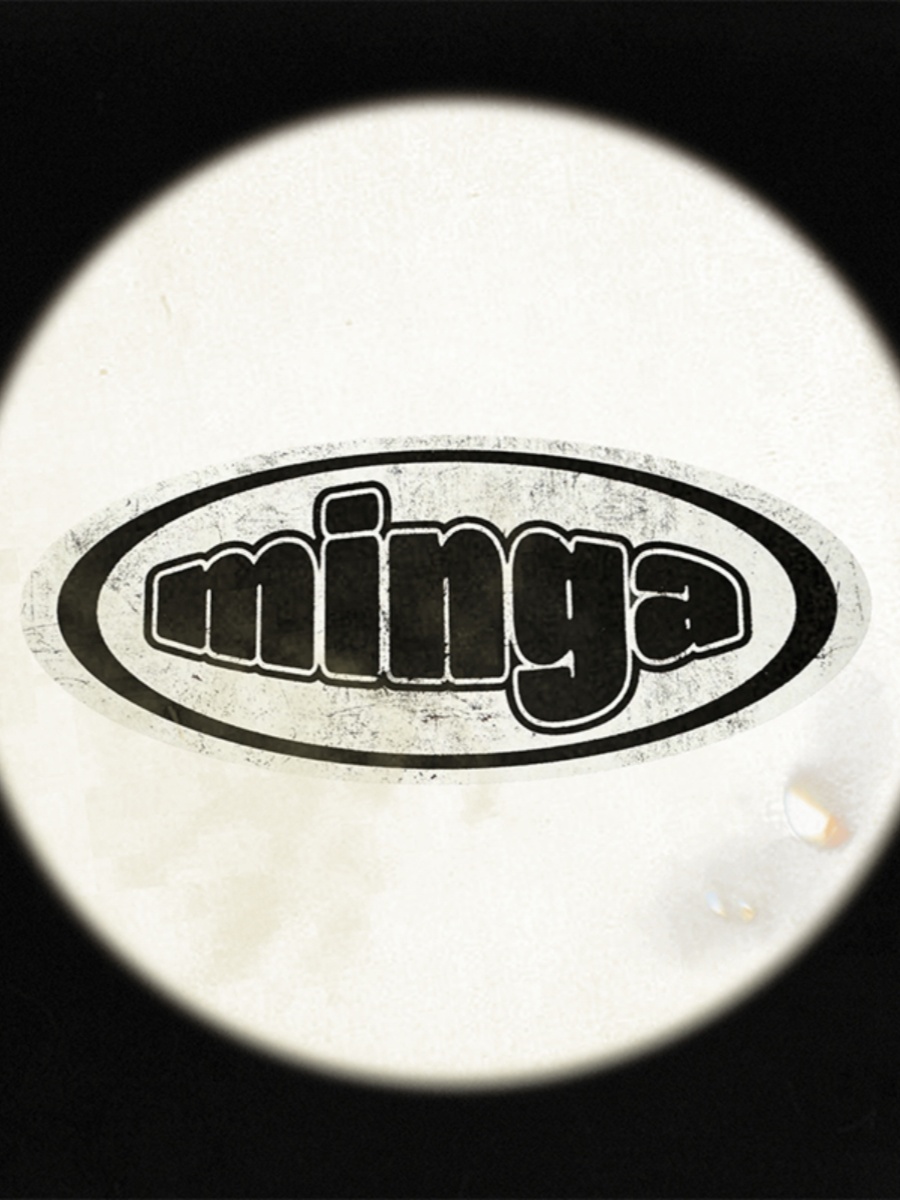 minga圆领复古美式复古开衫毛衣