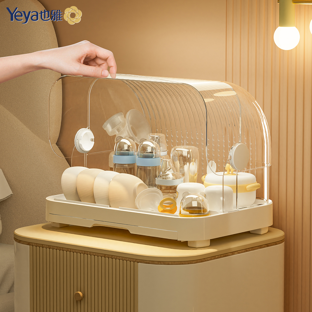 也雅奶瓶收納箱餐具儲存盒碗架