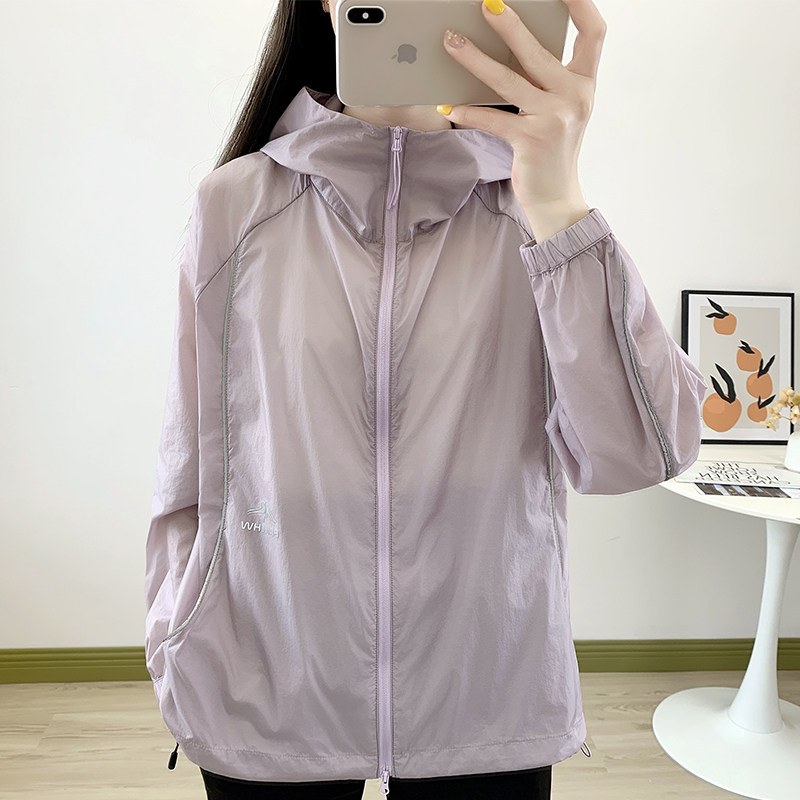 专业冰丝防晒衣女户外速干透气upf50+防紫外线瑜伽皮肤服外套套装