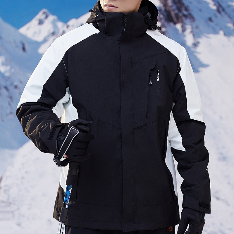 加厚户外可拆卸冬季男