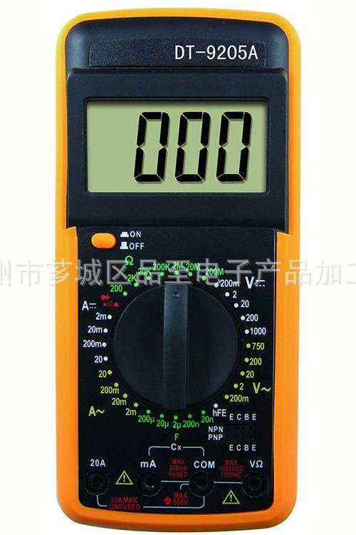 品质好  digital multimeter 低价dt9205a数字万用在类目 五金/工具, 仪器仪表, 万用表中 - 来自Buy2taobao.com提供专业的淘宝代购服务