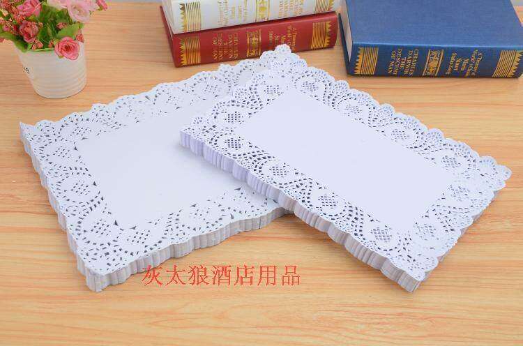 花边纸垫长方形吸油纸烧烤蛋糕垫纸花底纸厨房商用餐盘垫纸油炸纸