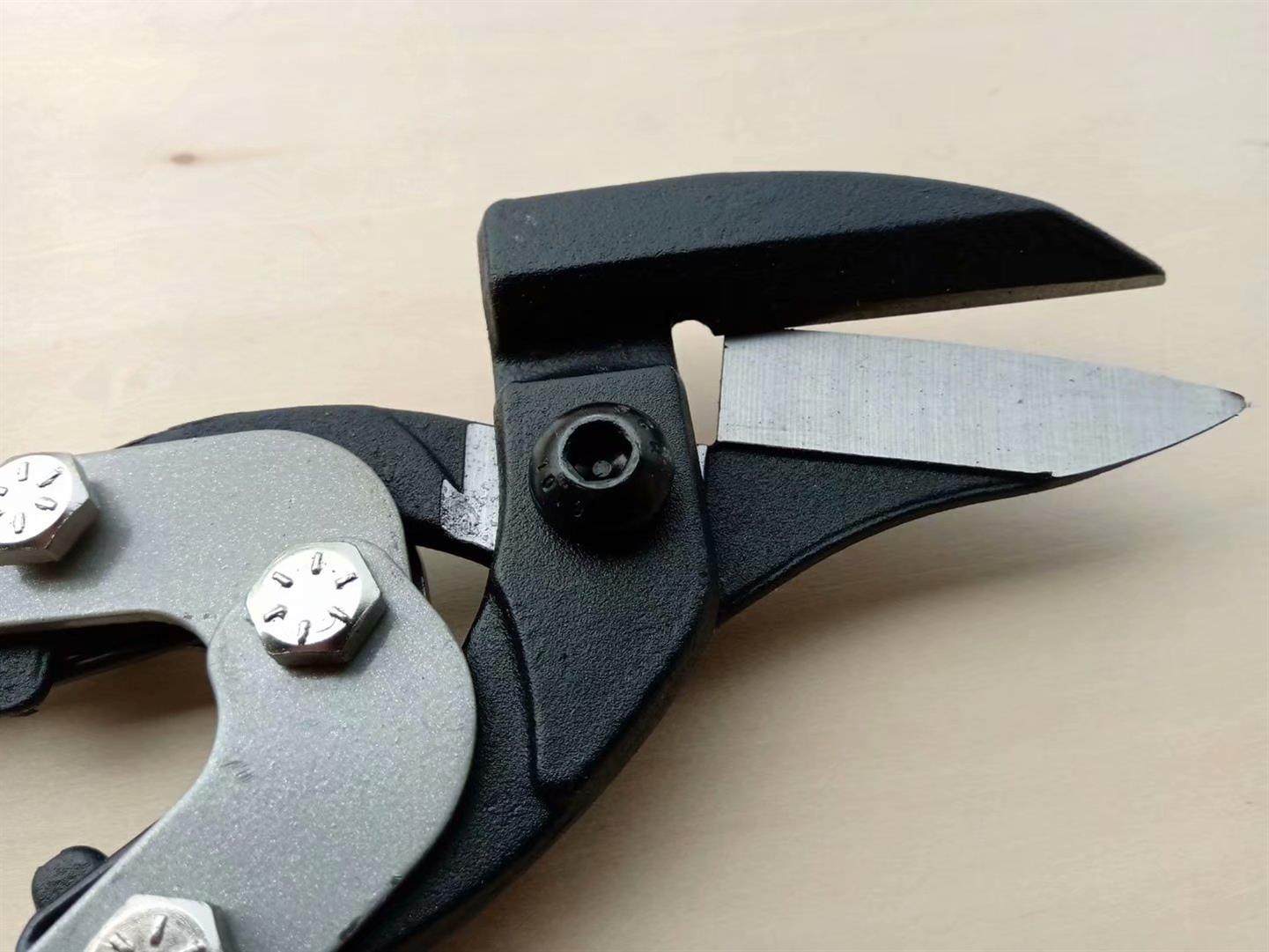 剪刀工业剪刀钳集成吊顶边条45度专用剪刀钢丝专业铁皮龙骨