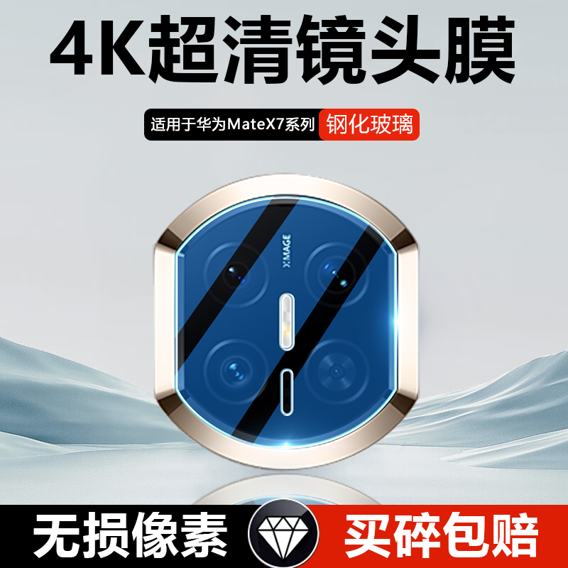 适用于华为MateX7系列玻璃镜头膜