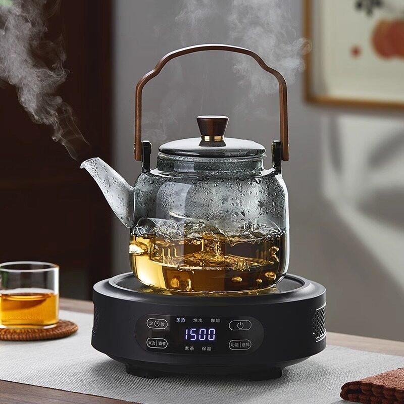 电陶炉家用煮茶器电茶炉套装办公室一整套围炉煮茶壶多功能带数显