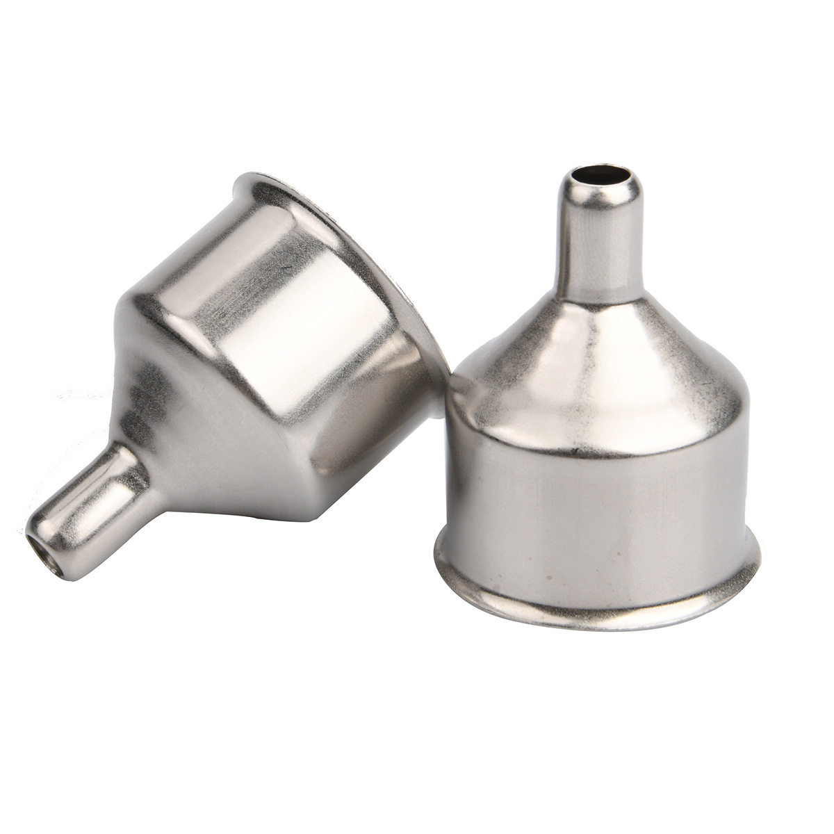 旅行家用不锈钢油漏酒漏小口径酒壶油壶液体中号分装漏斗13g