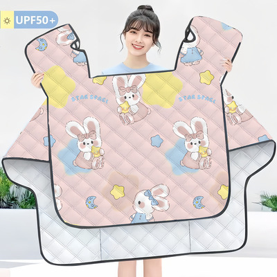 电动车夏季挡风被加宽加大防晒挡风罩电瓶车防水防风罩工厂