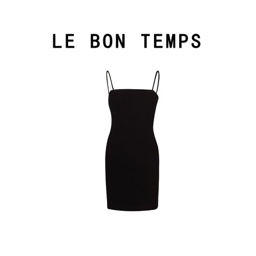 【LE BON TEMPS】百搭气质肯豆款吊带连衣裙Dress連衣裙