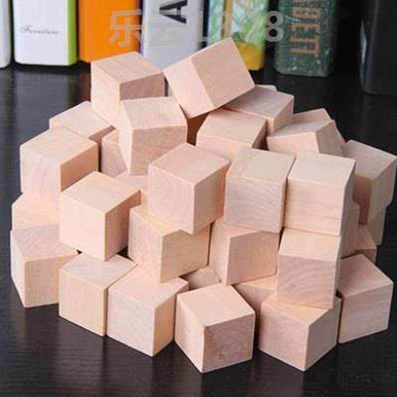 三年级数学教具积木块木头小孩正方体男孩六面体拼图