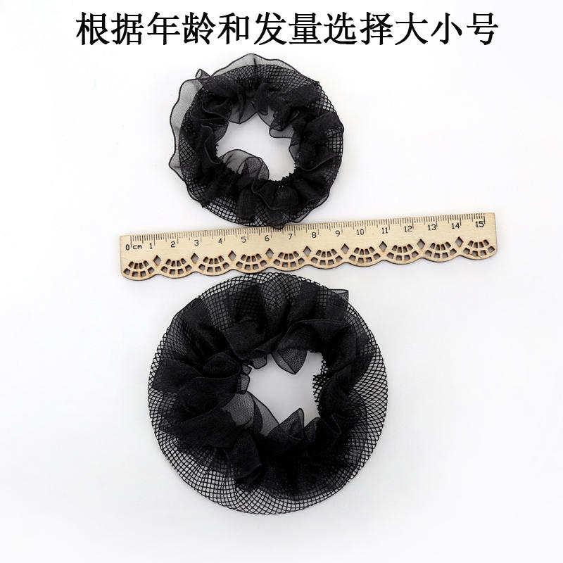 发饰发箍简约大花朵发网头花网兜饰品盘发发带发夹头绳女发簪头发