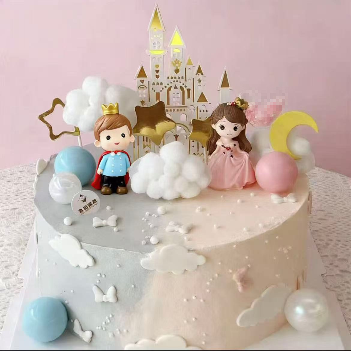 双胞胎蛋糕王子薇拉公主生日装饰摆件小男孩女孩龙凤胎甜品台插件,节庆用品/礼品,蛋糕/烘焙装饰用品,淘宝优惠券,粉丝福利购,淘宝优惠卷