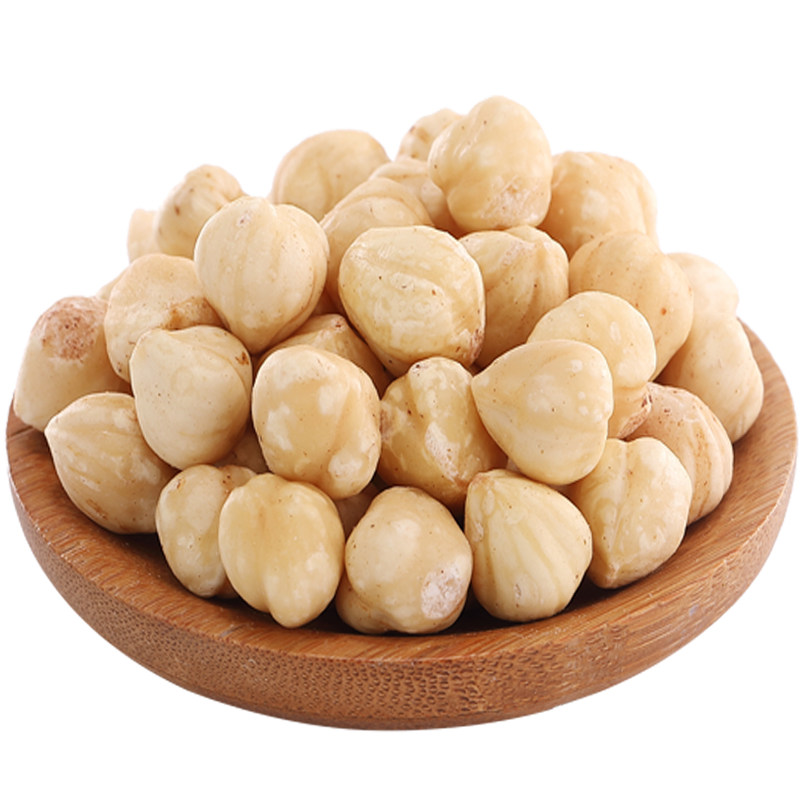 新货土耳其原味熟榛子仁500g袋装烘培干果开口坚果仁孕妇零食特产