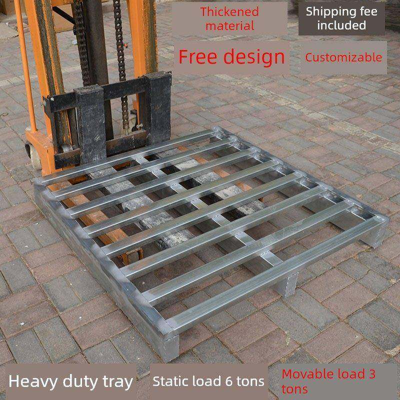 叉车铁托盘钢制铁垫板物流仓储货物防潮重型镀锌管金属货架川字,包装,金属托盘,淘宝优惠券,粉丝福利购,淘宝优惠卷