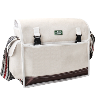 帆布工具包电工包加厚帆布多功能维修工具包五金工具袋大号单肩包