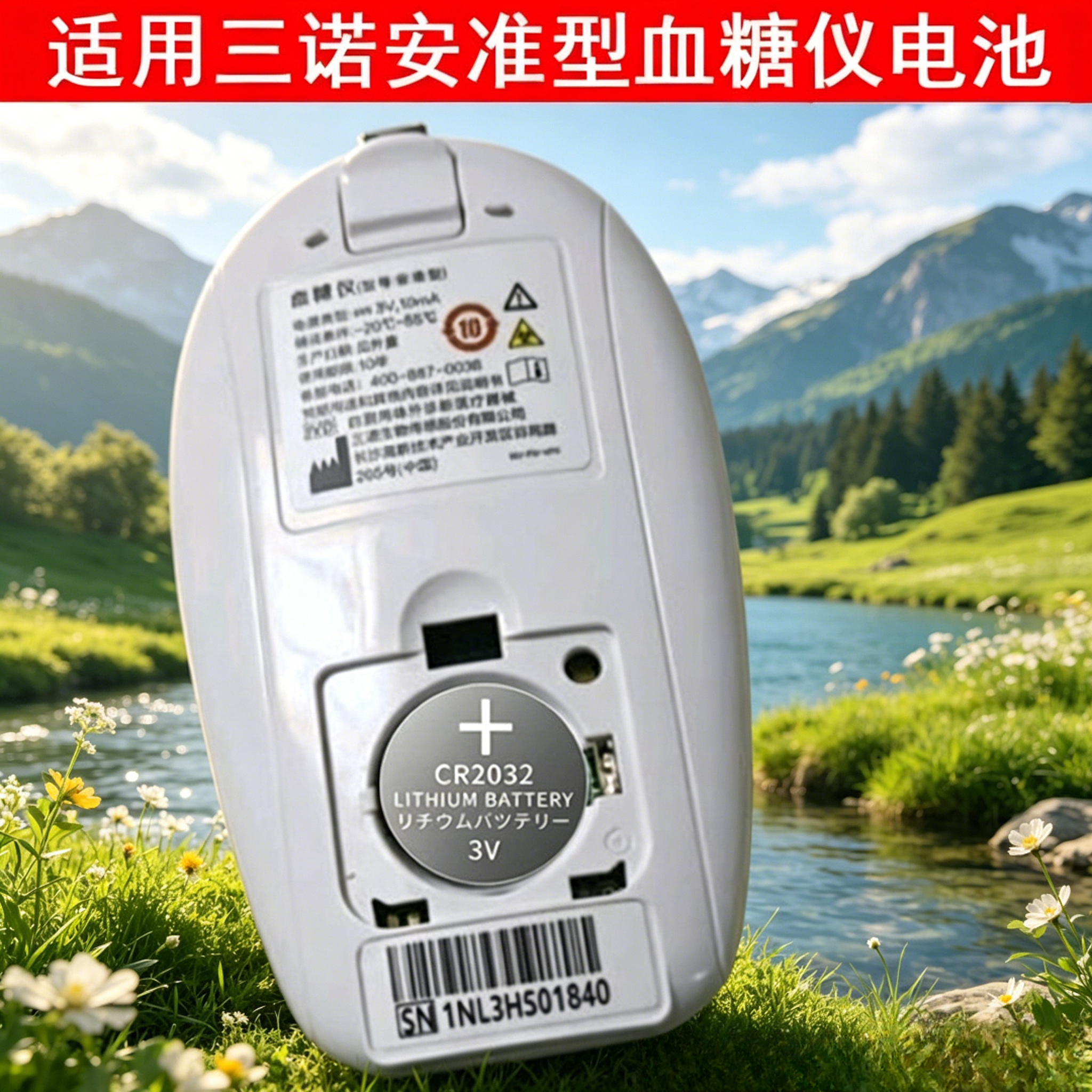 CR2032原装纽扣电池血糖仪专用