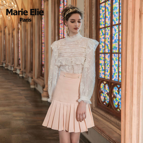 Marie Elie 陌瑾公主蕾丝上衣E2812D01520