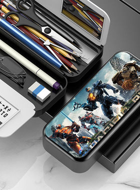 环太平洋Pacific Rim中文具盒男孩初中生铅笔盒小学生大容量儿童