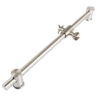 304不锈钢免打孔升降杆淋浴花洒支架可调节固定花洒配件底座包邮