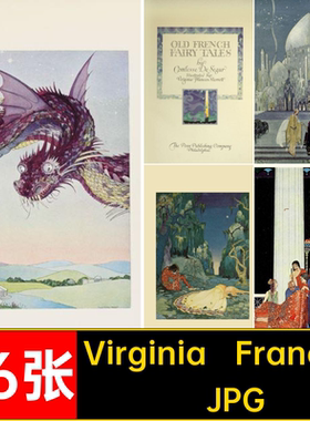 Virginia Frances Sterrett插画集斯特雷特电子弗吉尼亚美国账