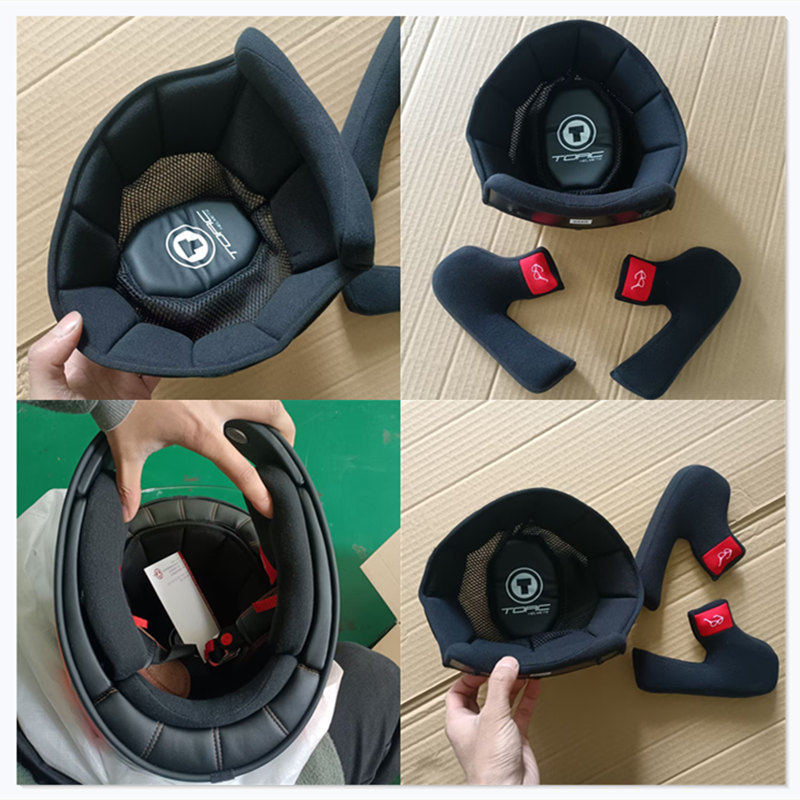 TORC T135头盔黑色内衬护耳