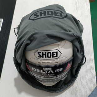 定制版头盔双肩背加绒布袋适合装SHOEI/ARAI全盔揭面盔半盔收纳袋